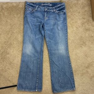 American eagle favorite boyfriend jeans denim size 10 short